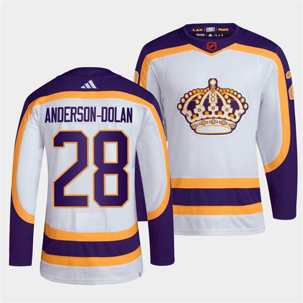 Men's Los Angeles Kings #28 Jaret Anderson-Dolan White 2022 Reverse Retro Stitched Jersey Dzhi,We sell and wholesale Men's Los Angeles Kings #28 Jaret Anderson-Dolan White 2022 Reverse Retro Stitched Jersey Dzhi on line form chian!